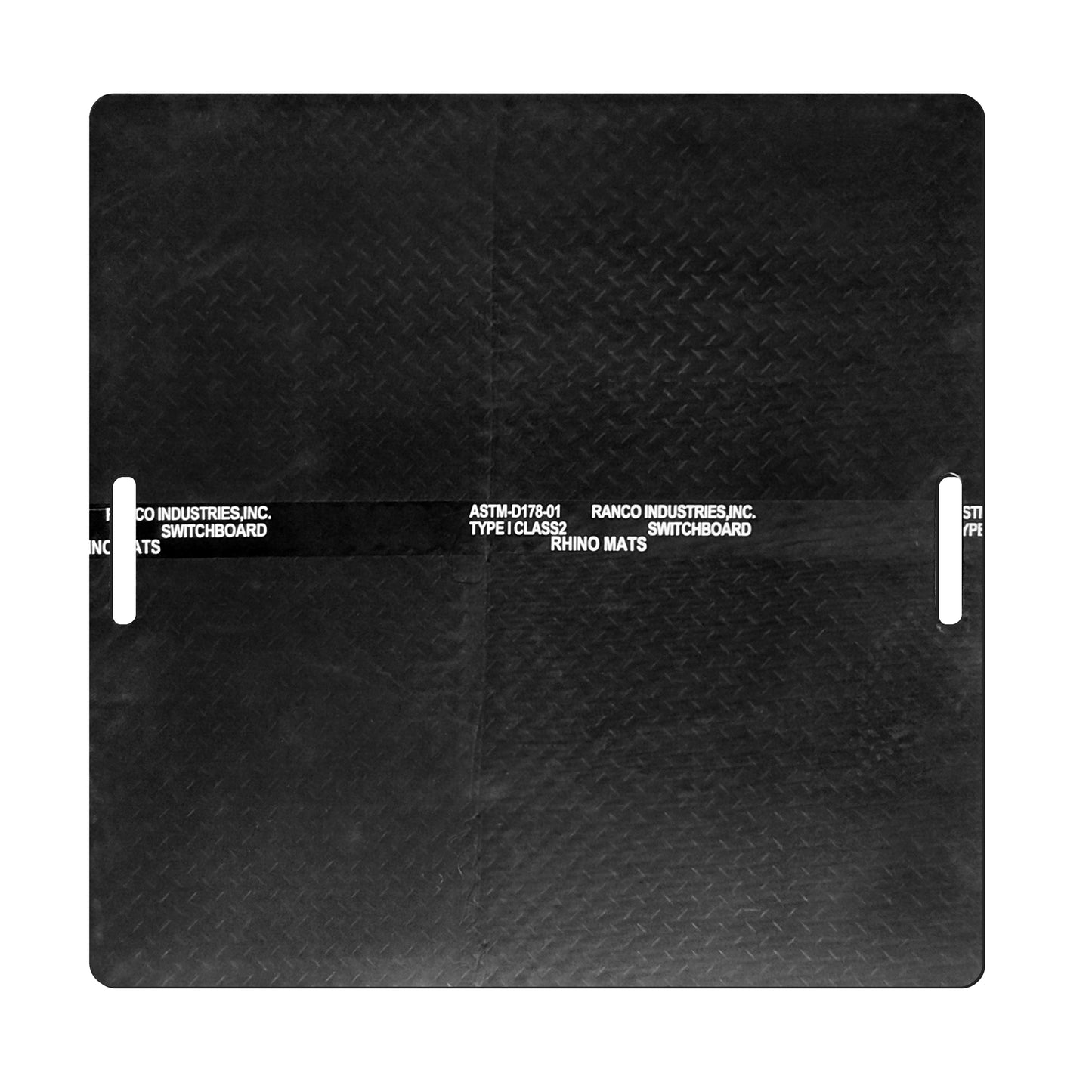 Fusebox Safety Mat™ - Heavy Duty Diamond Surface 3'x3'